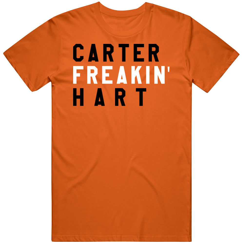 Carter Hart Freakin Philadelphia Hockey Fan T Shirt –  theCityOfBrotherlyLoveTshirts